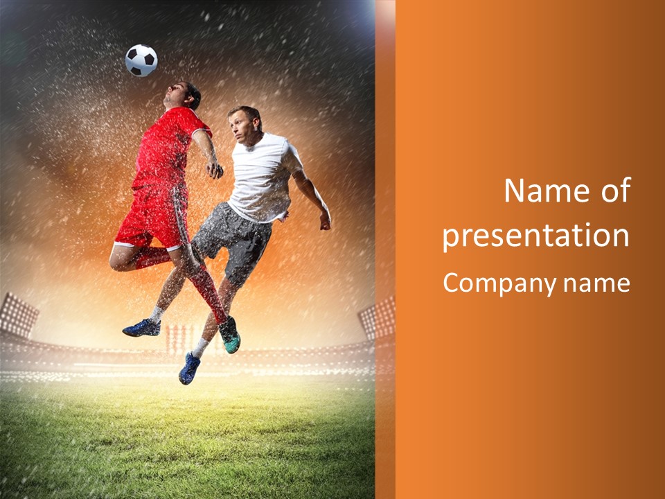 Blue Male Difficult PowerPoint Template