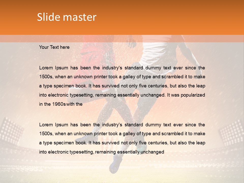 Blue Male Difficult PowerPoint Template