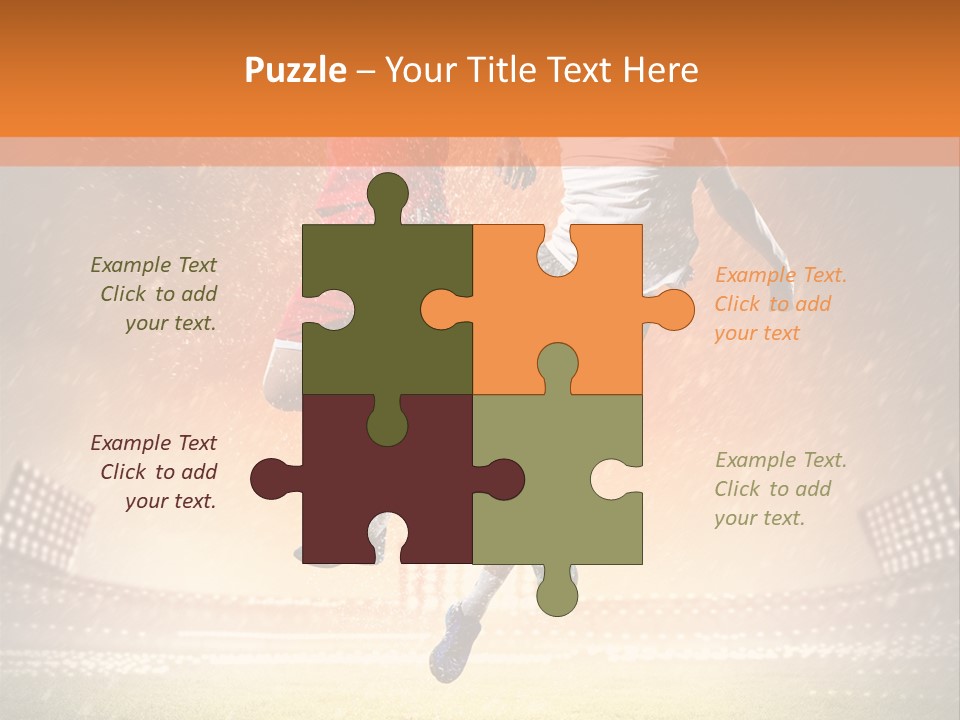 Blue Male Difficult PowerPoint Template