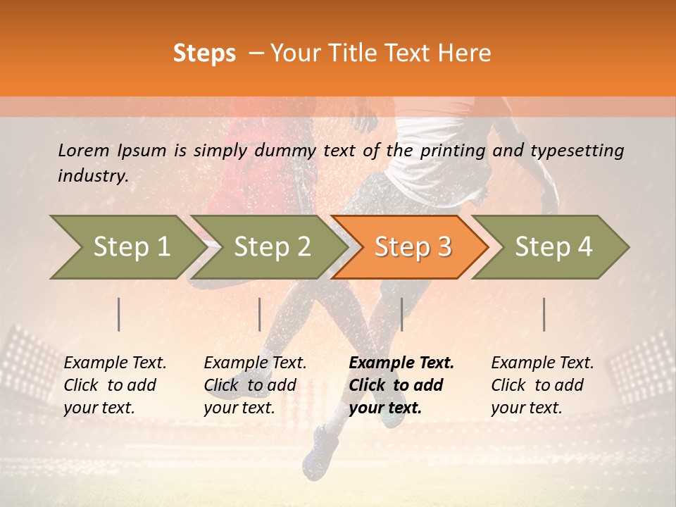 Blue Male Difficult PowerPoint Template