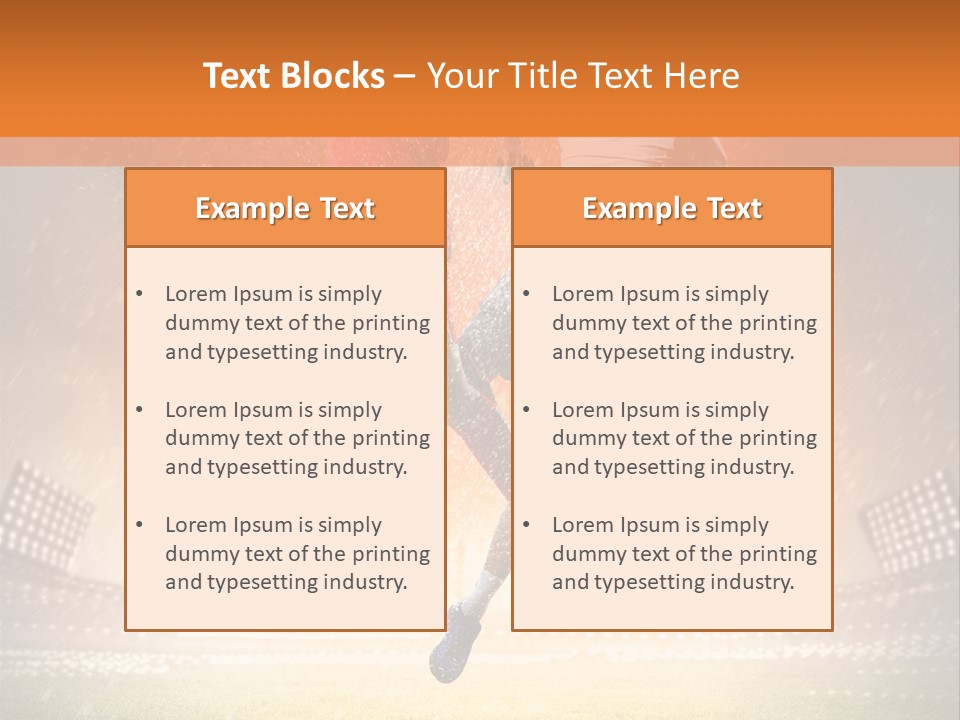Blue Male Difficult PowerPoint Template