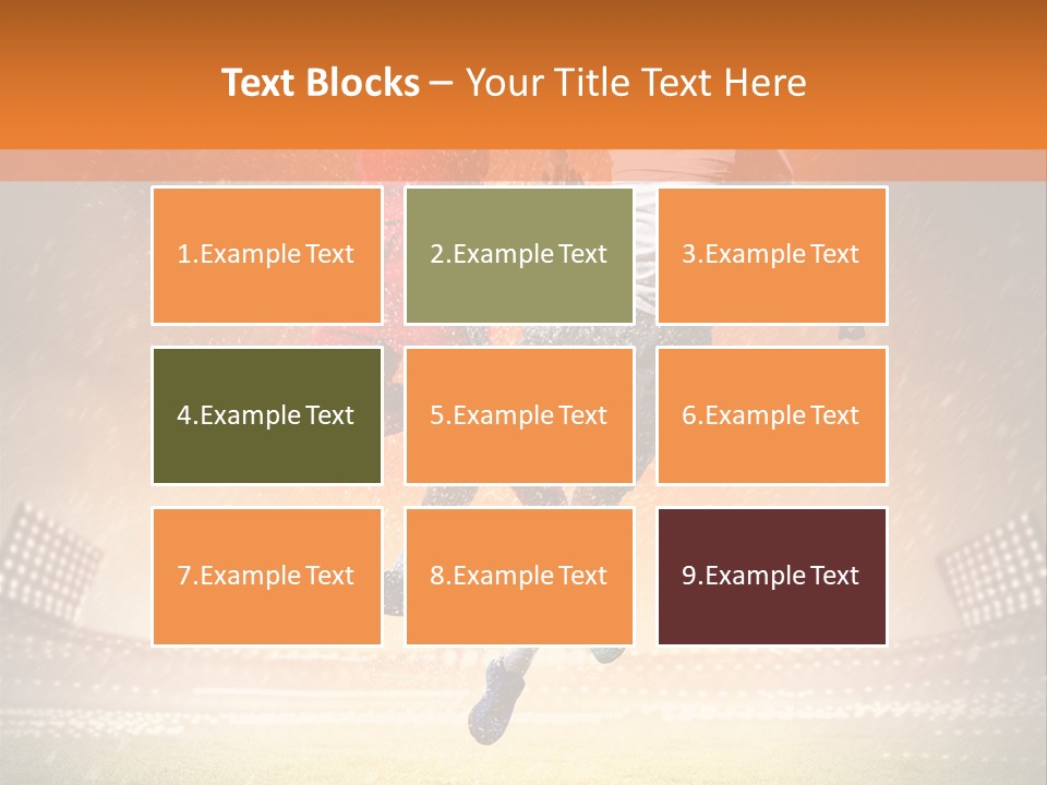 Blue Male Difficult PowerPoint Template