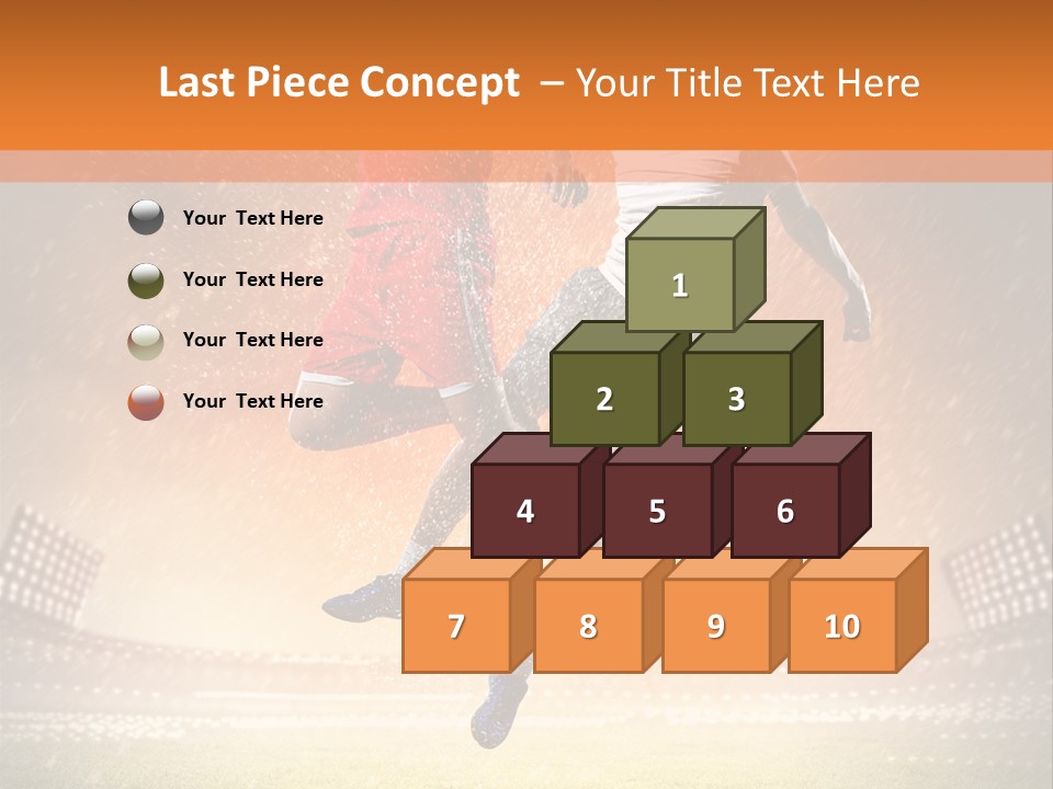 Blue Male Difficult PowerPoint Template