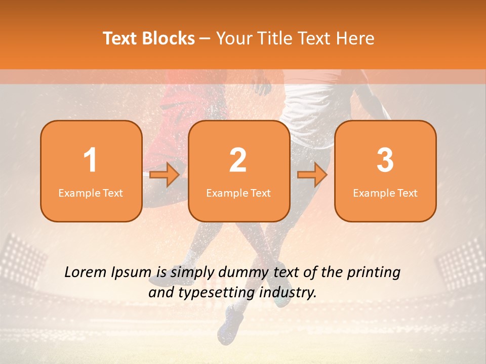 Blue Male Difficult PowerPoint Template