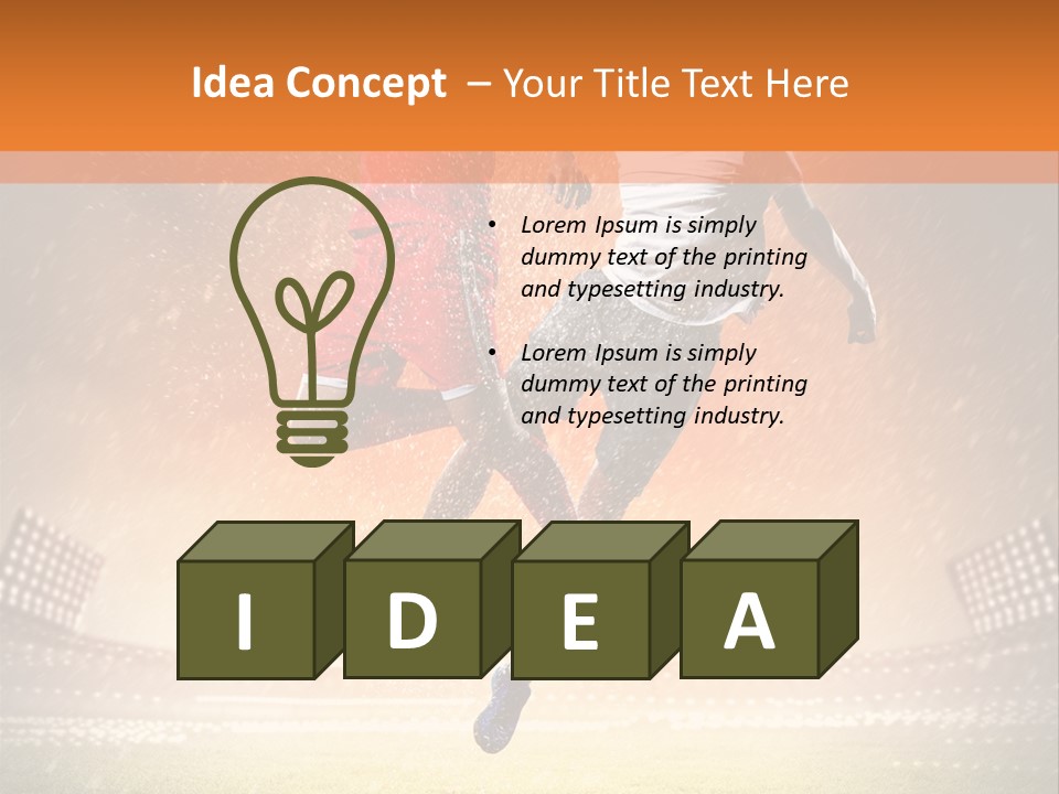 Blue Male Difficult PowerPoint Template