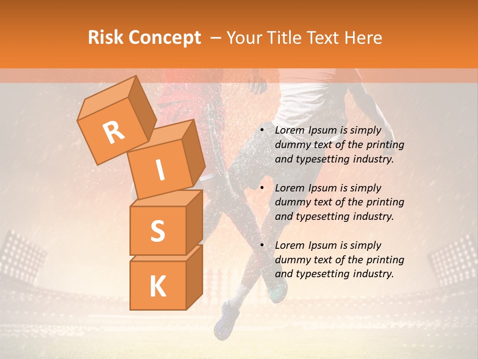 Blue Male Difficult PowerPoint Template