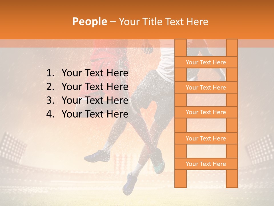 Blue Male Difficult PowerPoint Template