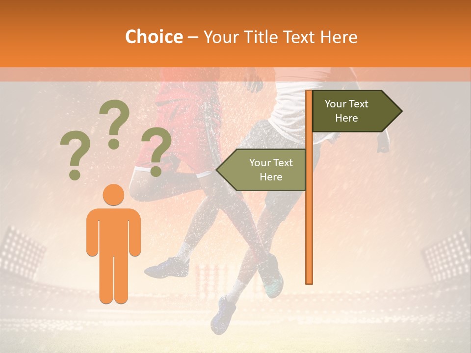 Blue Male Difficult PowerPoint Template