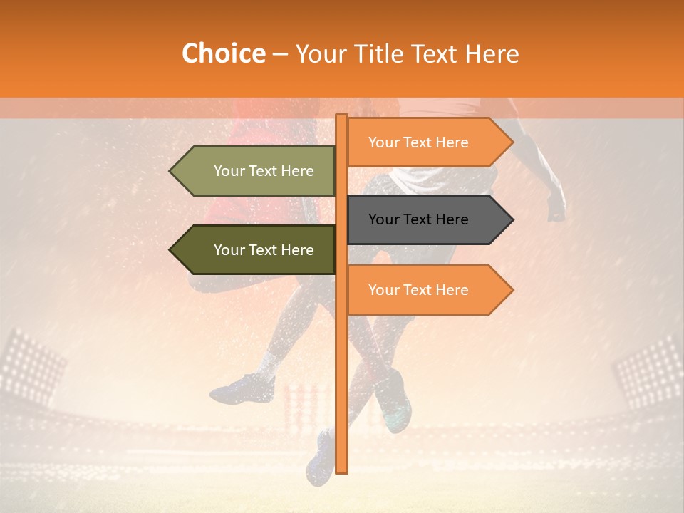 Blue Male Difficult PowerPoint Template