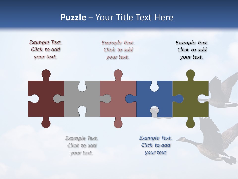 Beautiful Sky Summer PowerPoint Template