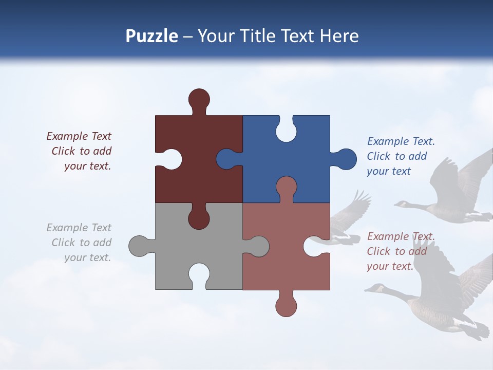 Beautiful Sky Summer PowerPoint Template