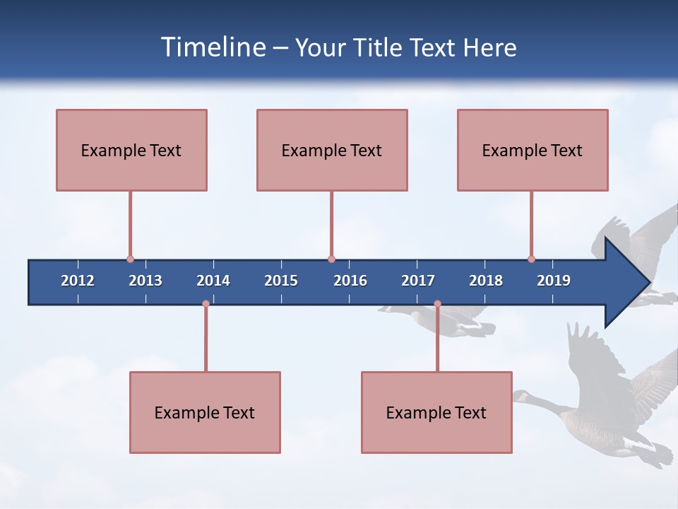 Beautiful Sky Summer PowerPoint Template