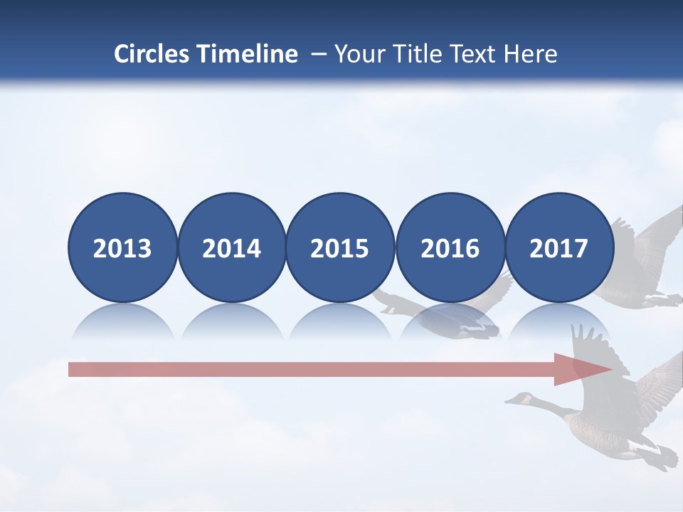 Beautiful Sky Summer PowerPoint Template