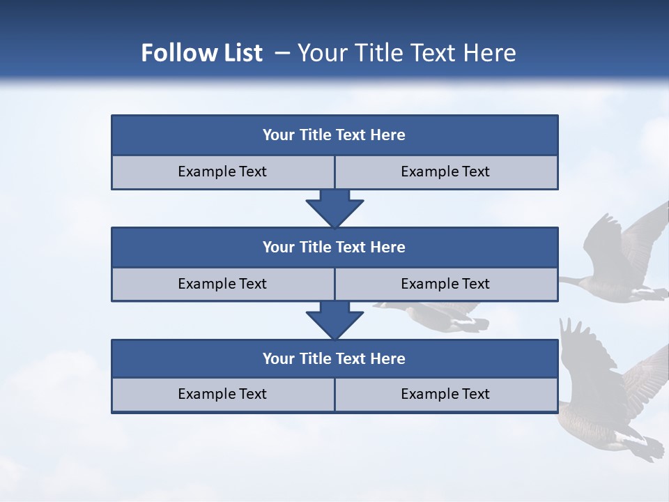 Beautiful Sky Summer PowerPoint Template