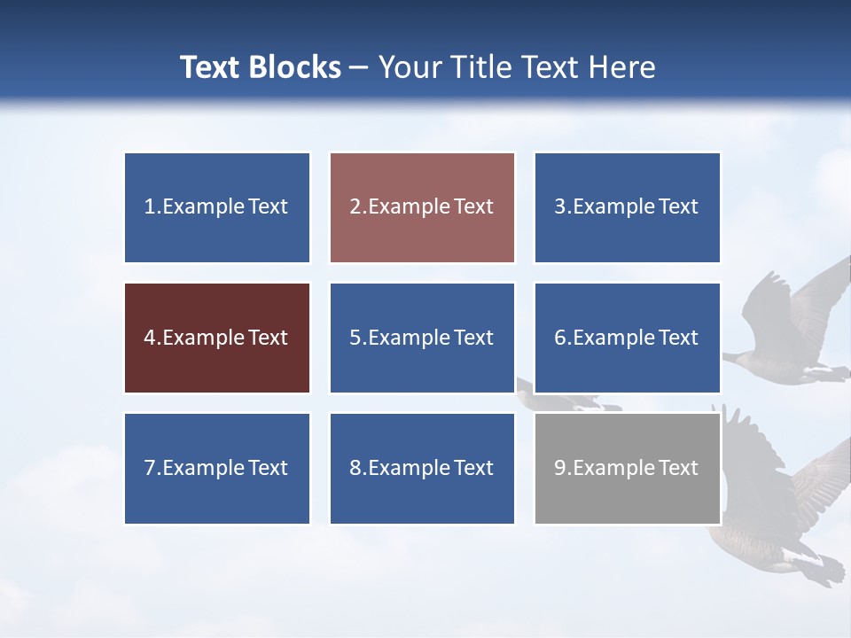 Beautiful Sky Summer PowerPoint Template