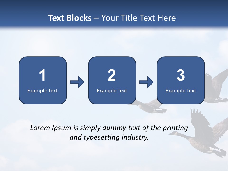 Beautiful Sky Summer PowerPoint Template