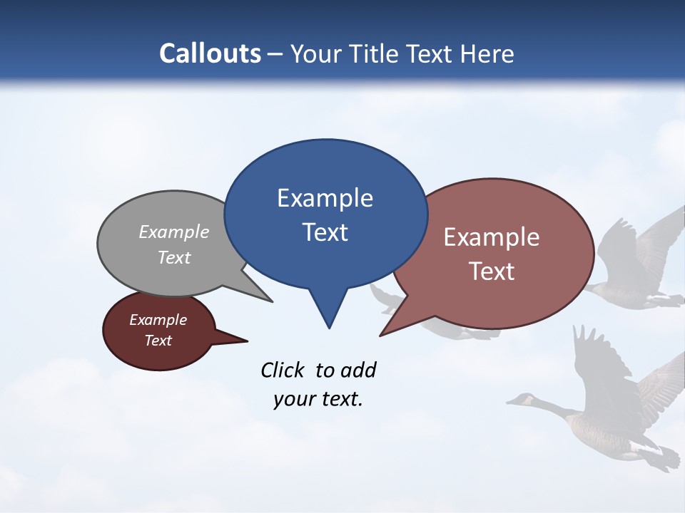 Beautiful Sky Summer PowerPoint Template