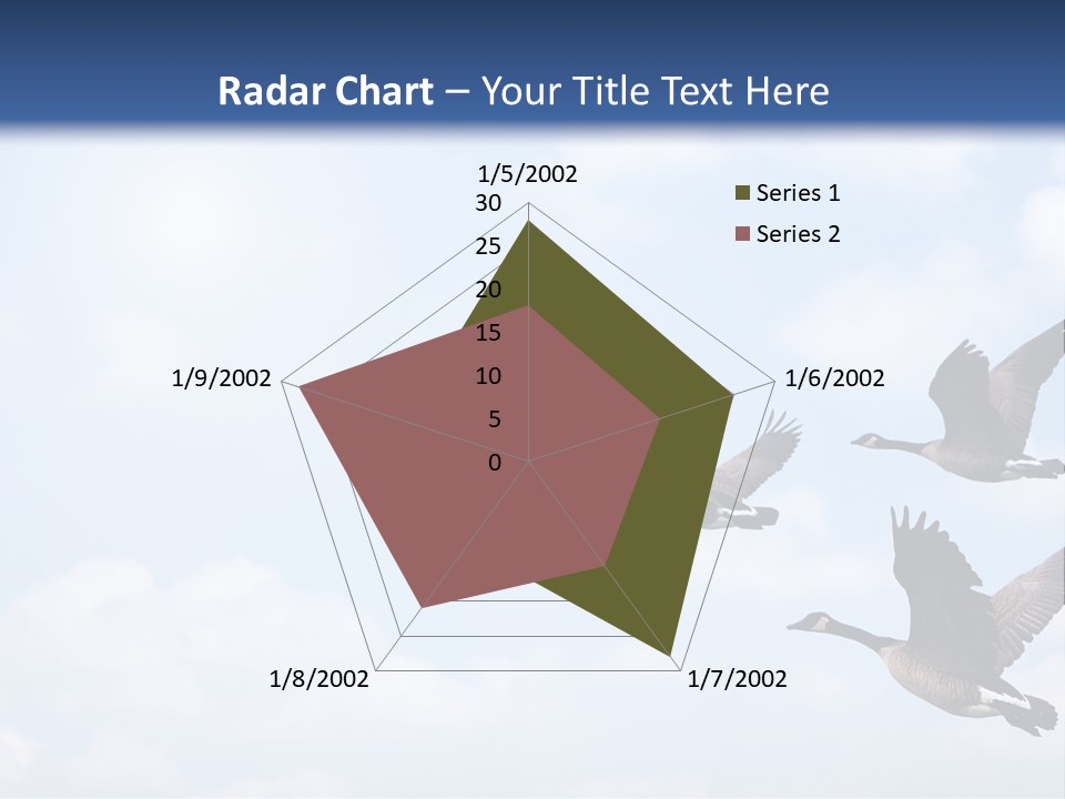 Beautiful Sky Summer PowerPoint Template