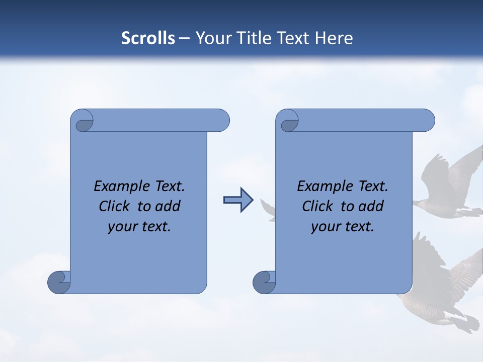 Beautiful Sky Summer PowerPoint Template