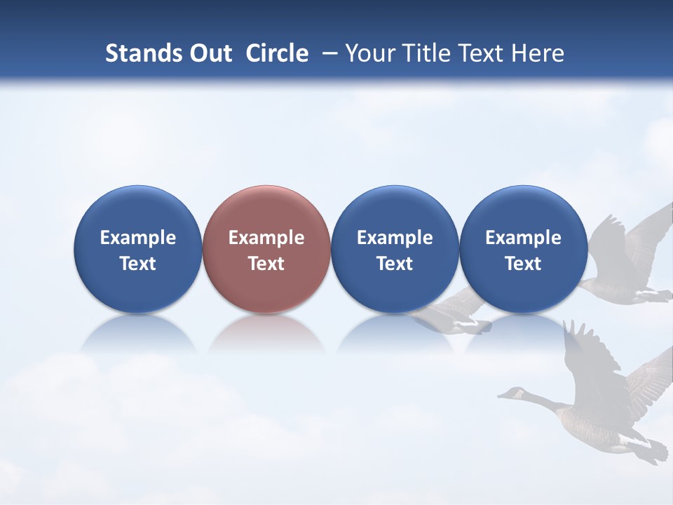 Beautiful Sky Summer PowerPoint Template