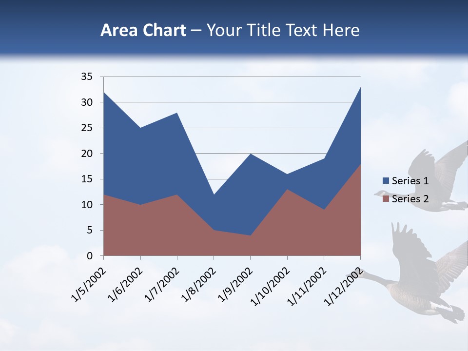 Beautiful Sky Summer PowerPoint Template