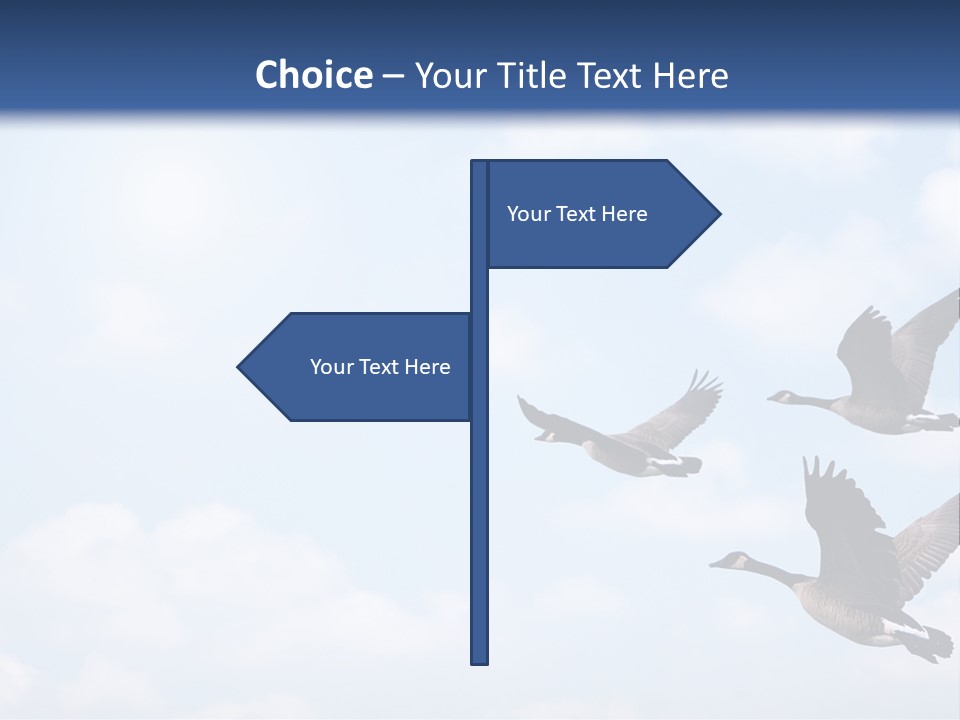 Beautiful Sky Summer PowerPoint Template