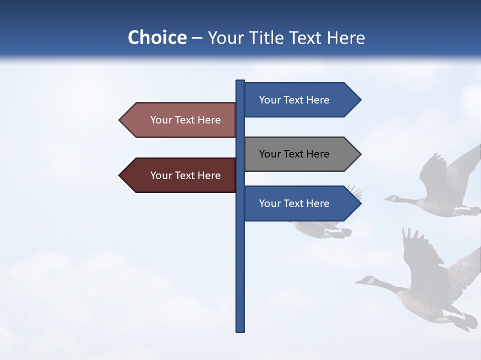 Beautiful Sky Summer PowerPoint Template