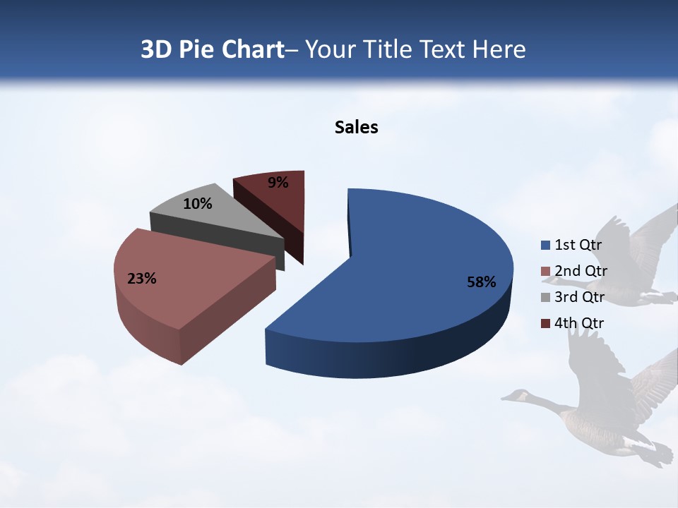 Beautiful Sky Summer PowerPoint Template