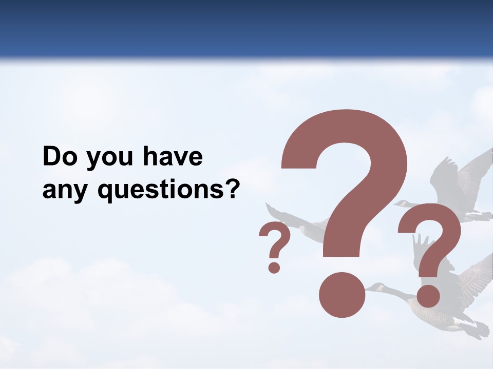 Beautiful Sky Summer PowerPoint Template