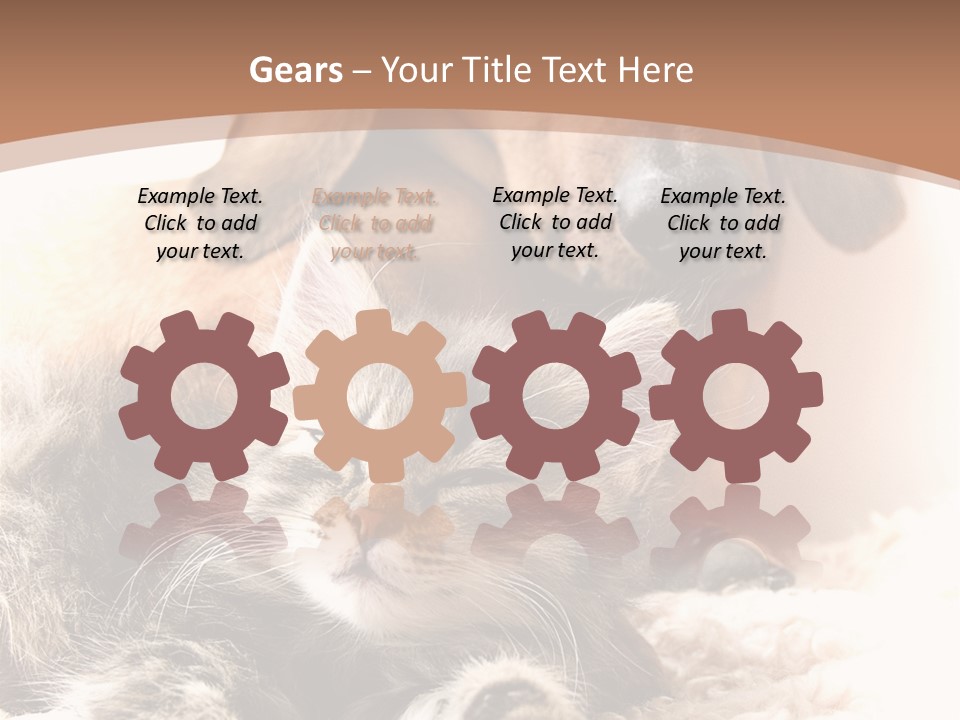 Single Dog Life PowerPoint Template