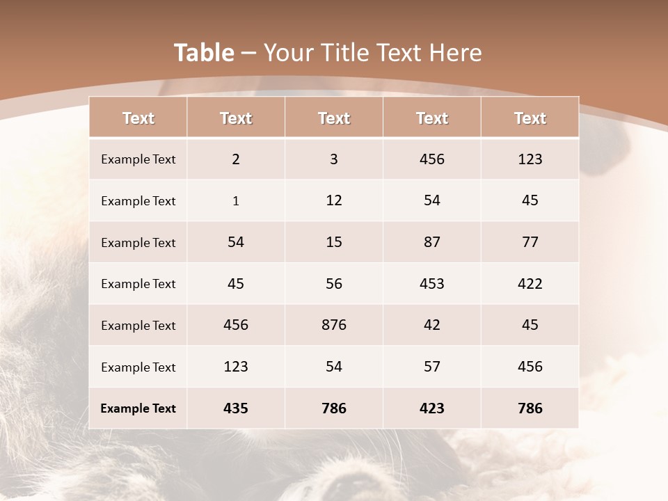 Single Dog Life PowerPoint Template