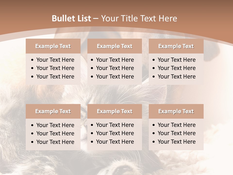 Single Dog Life PowerPoint Template