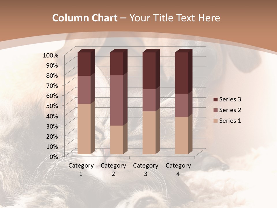Single Dog Life PowerPoint Template