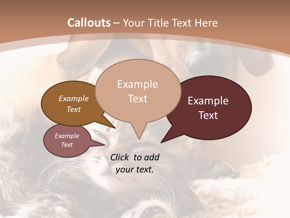 Single Dog Life PowerPoint Template