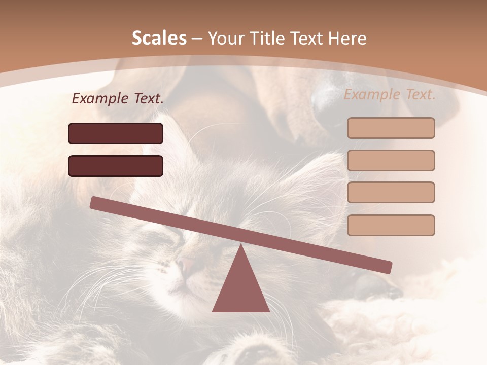 Single Dog Life PowerPoint Template