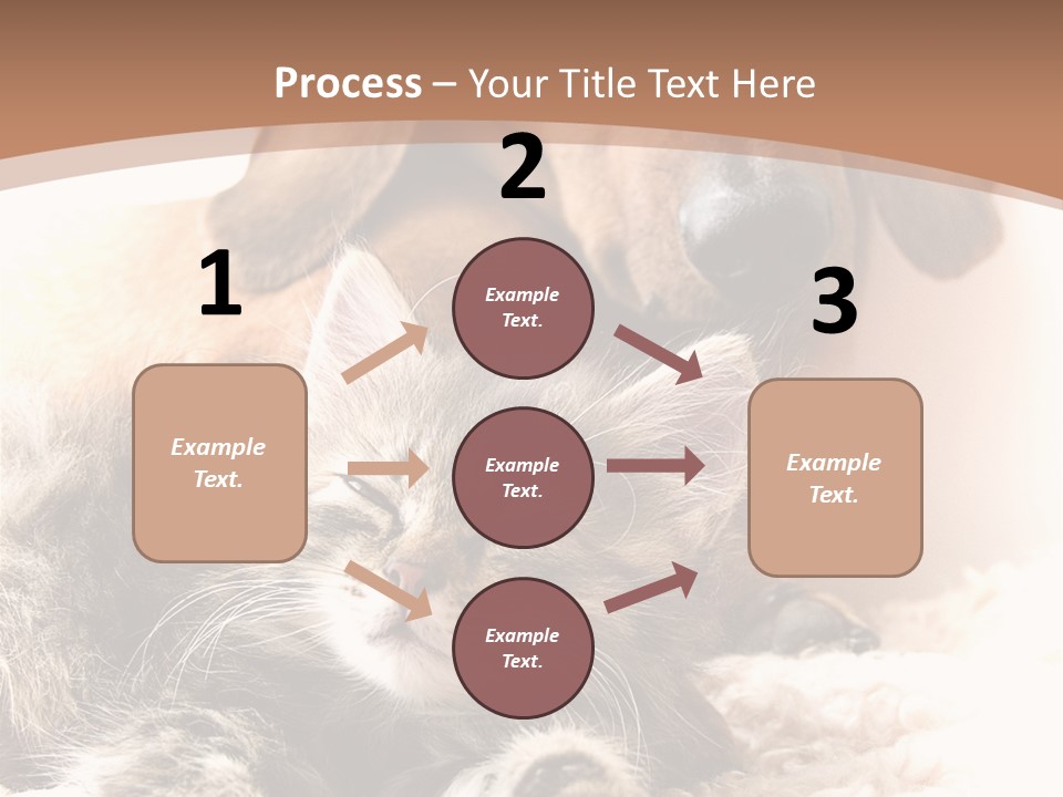 Single Dog Life PowerPoint Template