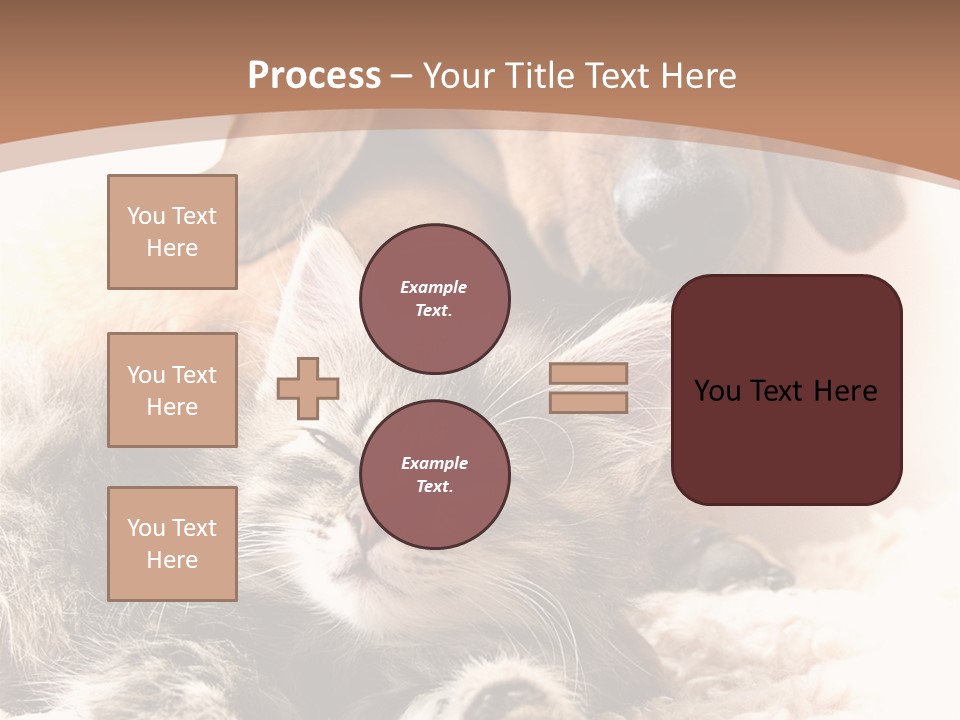 Single Dog Life PowerPoint Template