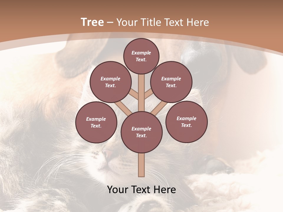 Single Dog Life PowerPoint Template