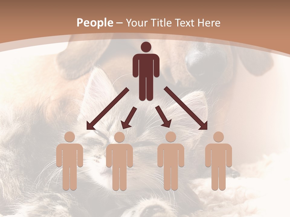 Single Dog Life PowerPoint Template
