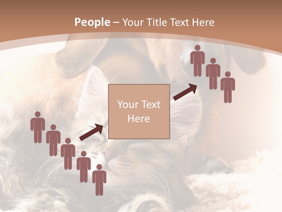 Single Dog Life PowerPoint Template