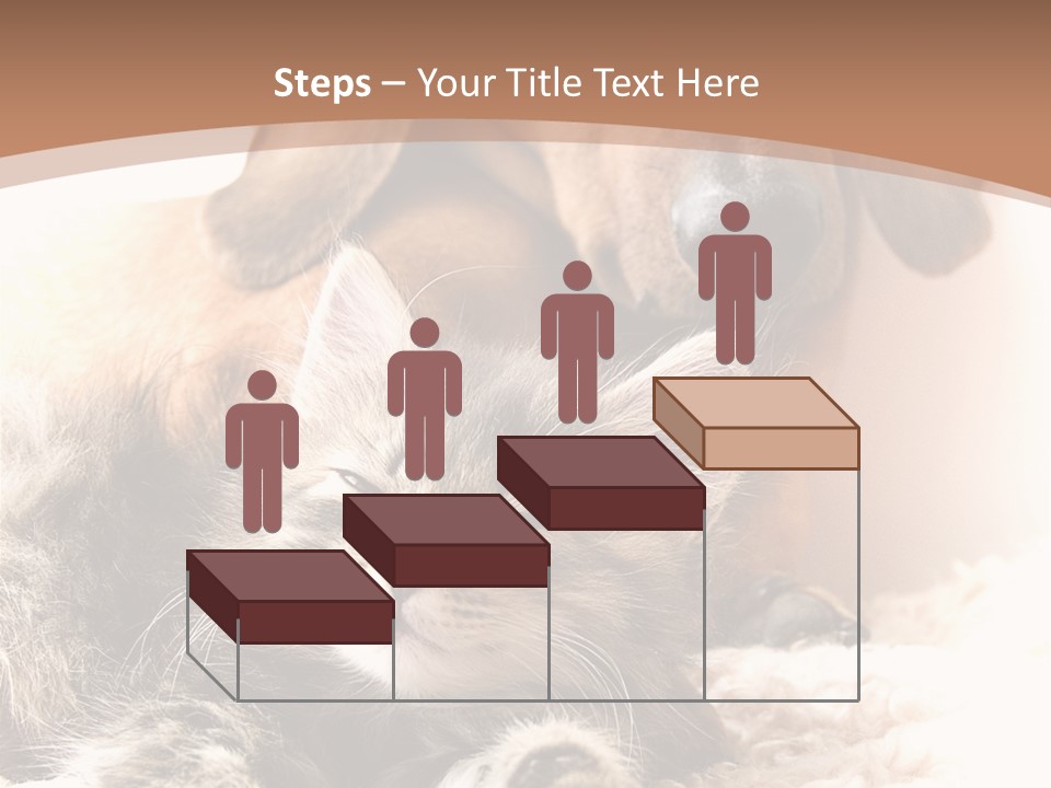 Single Dog Life PowerPoint Template