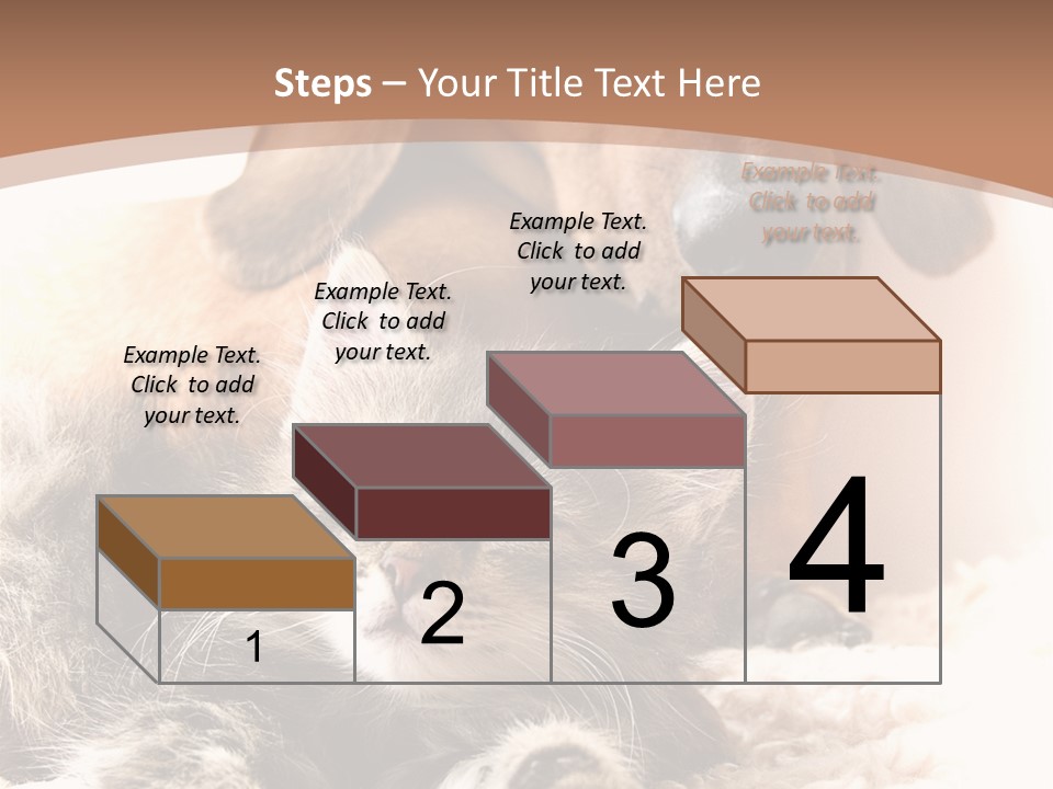 Single Dog Life PowerPoint Template