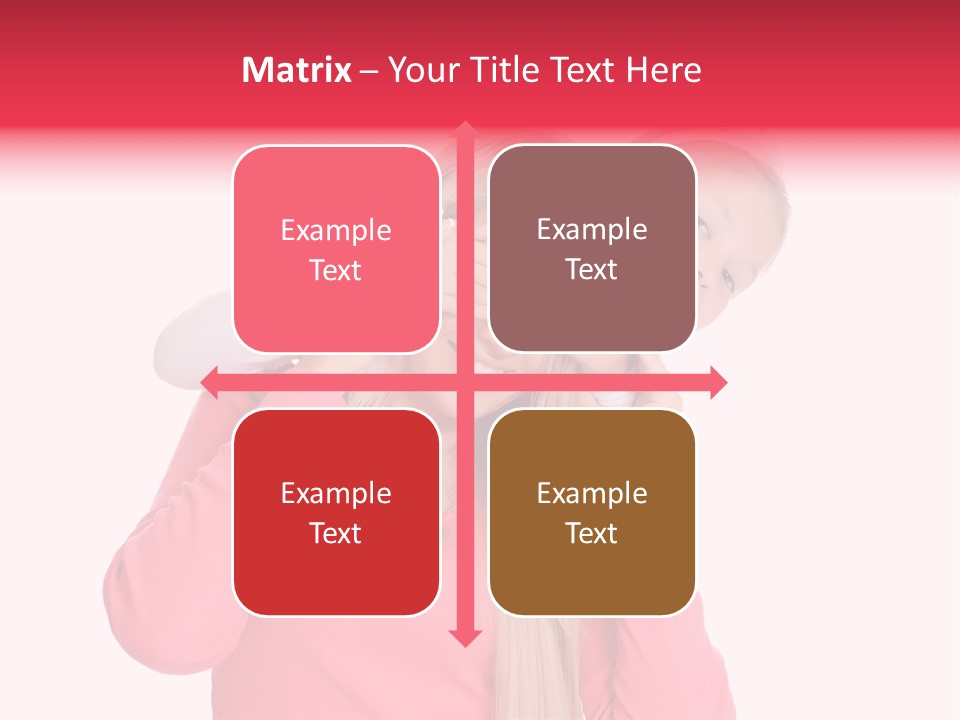 Two Child Laughing PowerPoint Template