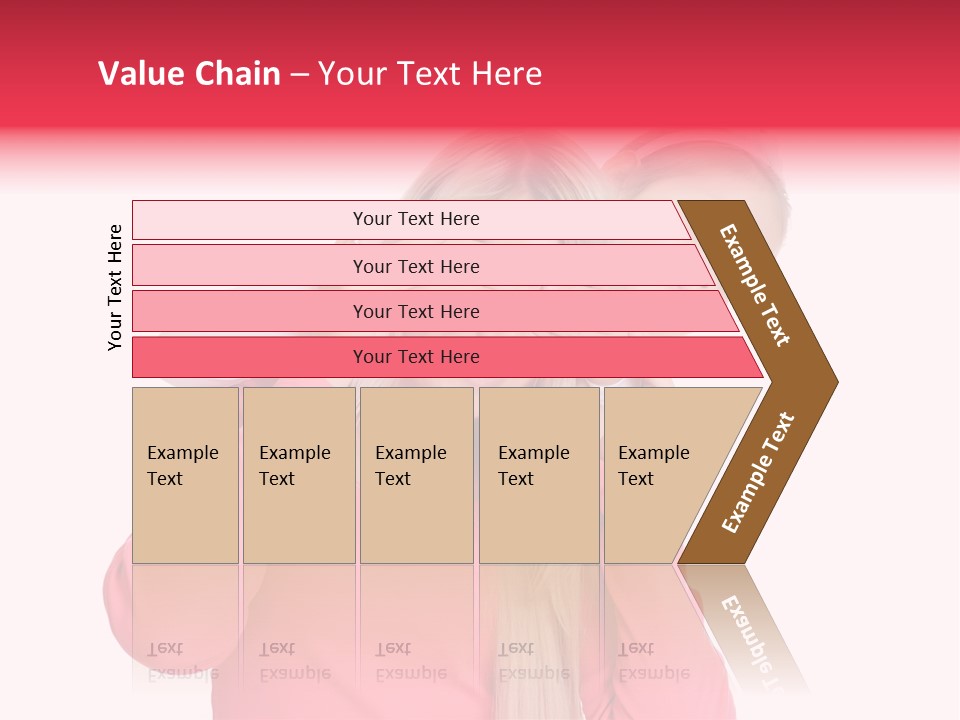 Two Child Laughing PowerPoint Template