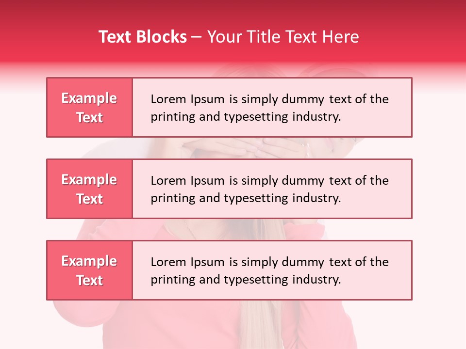 Two Child Laughing PowerPoint Template