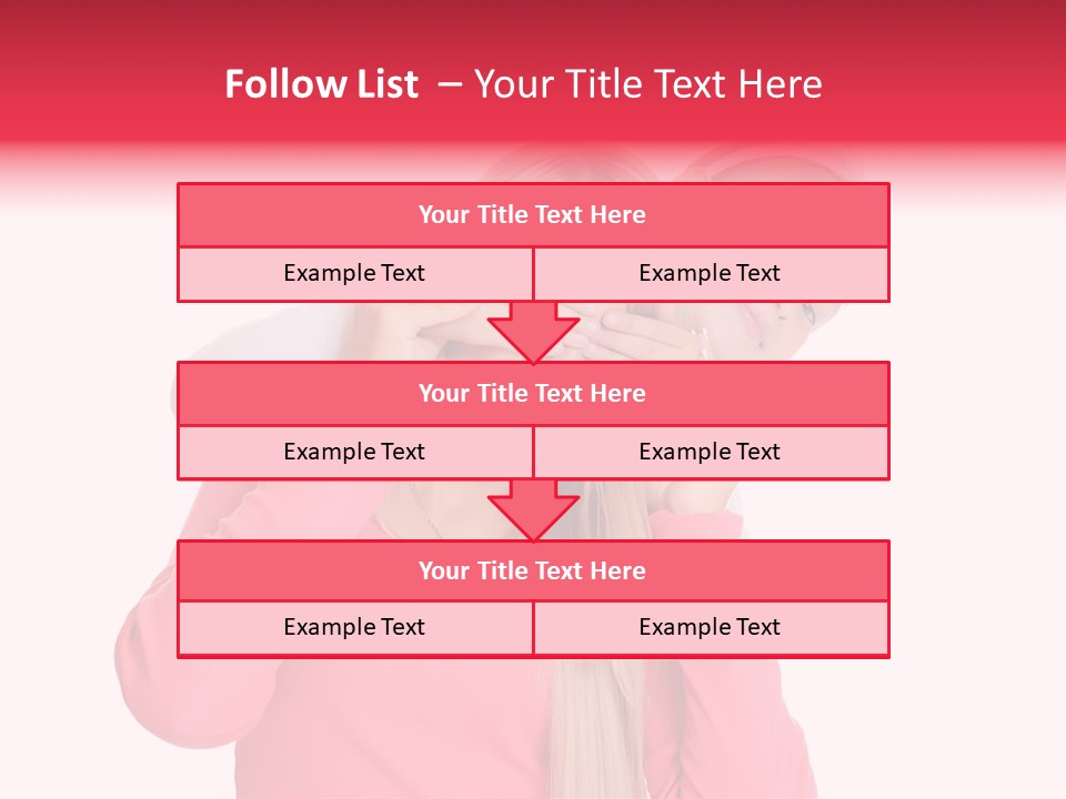 Two Child Laughing PowerPoint Template