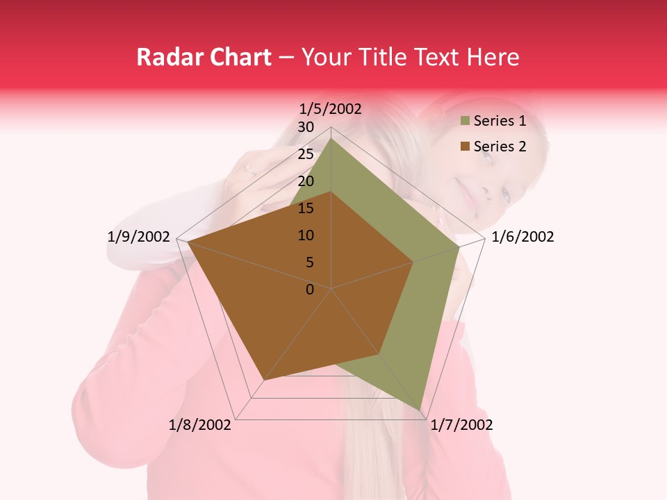Two Child Laughing PowerPoint Template