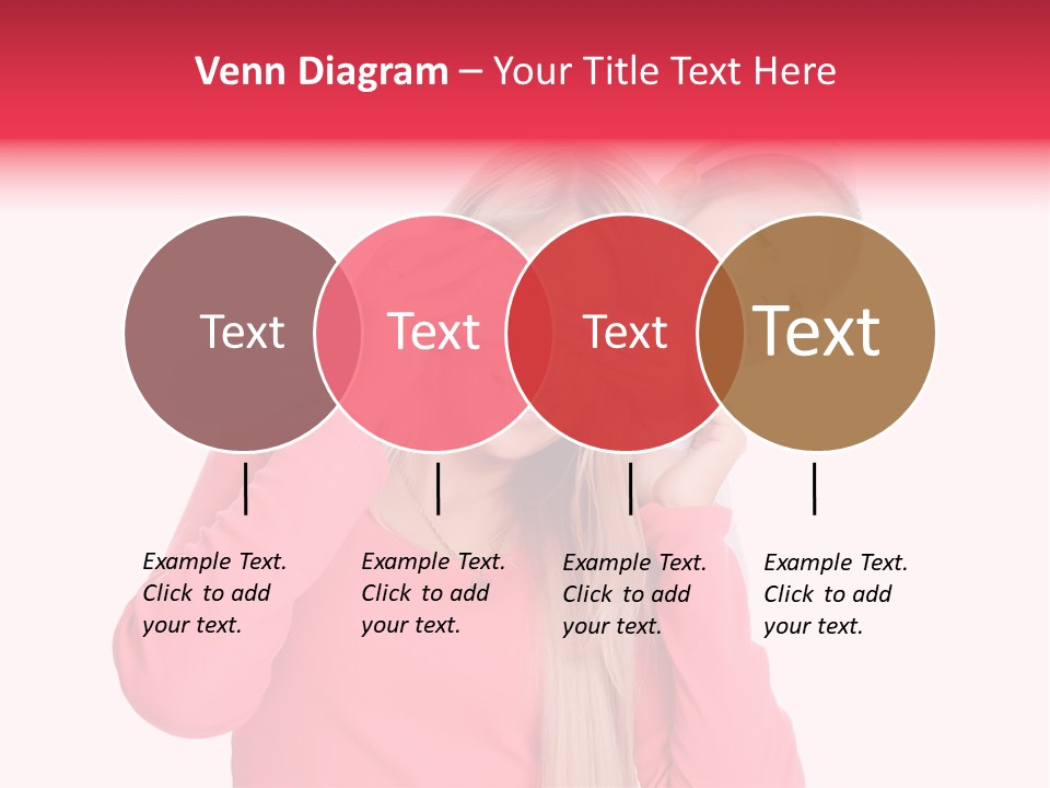 Two Child Laughing PowerPoint Template