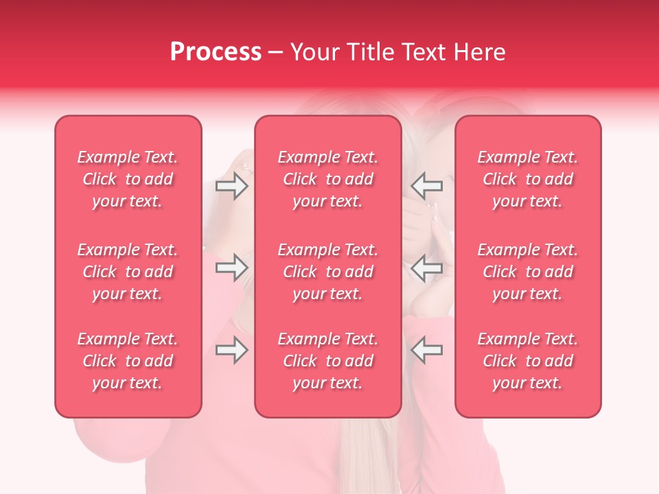 Two Child Laughing PowerPoint Template