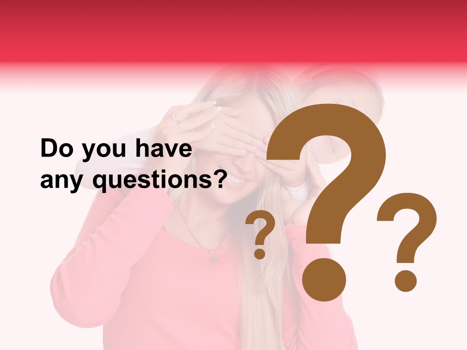 Two Child Laughing PowerPoint Template